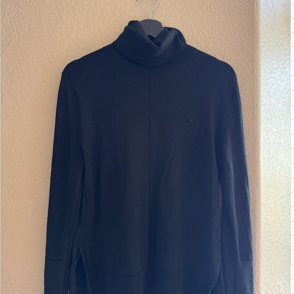 Black Turtleneck Sweater